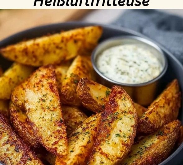 Kartoffelecken aus der Heißluftfritteuse – knusprig, einfach und immer wieder gut