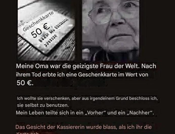 Sie war die geizigste Frau der Welt – bis ich die Wahrheit hinter ihrer Geschenkkarte erfuhr