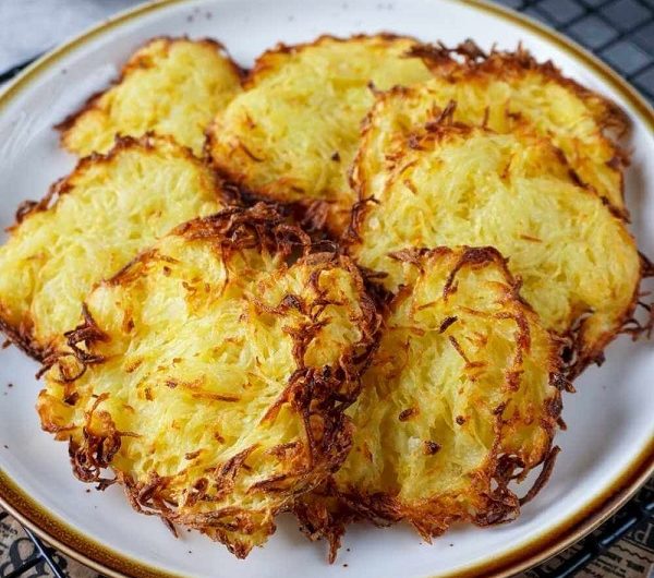 Kartoffelpuffer aus der Heißluftfritteuse – knusprig wie bei Oma, aber leichter für jeden Tag