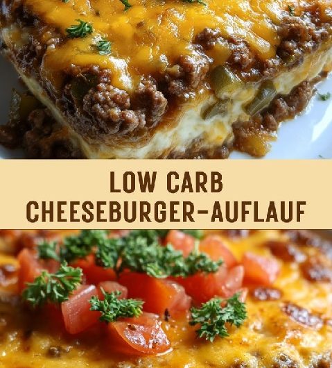 Low Carb Cheeseburger-Auflauf – herzhaft, ehrlich und genau richtig für den Alltag