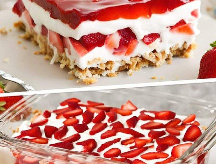 Einfach der Hit: Erdbeer-Tiramisu in 10 Minuten (Low Carb & alkoholfrei)