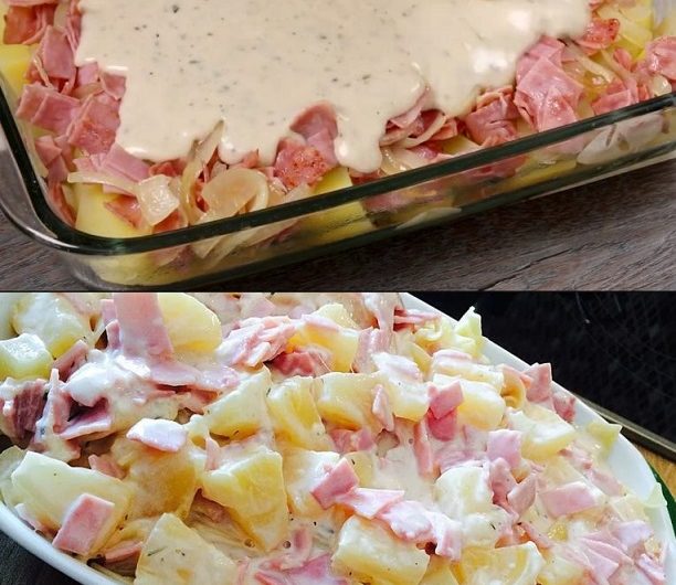 Low-Carb Auflauf „Hawaii“ – herzhaft, cremig und voller Erinnerungen