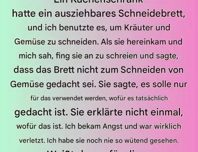 Wussten Sie schon? Der ursprüngliche Zweck des ausziehbaren Küchenschneidebretts – und warum mich diese Entdeckung bis heute nicht loslässt