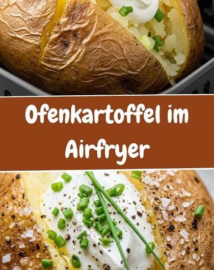 Ofenkartoffel im Airfryer – knusprig wie früher, aber so einfach wie nie