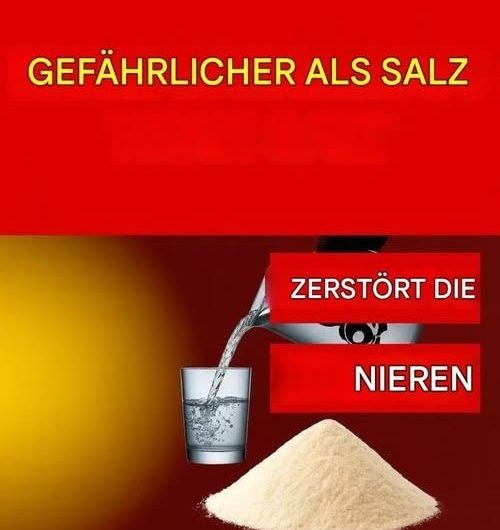 Das weiße Lebensmittel, das unsere Nieren stärker belastet, als viele von uns ahnen – Gedanken einer ganz normalen Frau aus der Küche