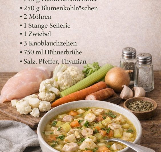 Low-Carb Hähnchen-Eintopf – mein ehrliches Wohlfühlrezept für die Zeit nach den Feiertagen