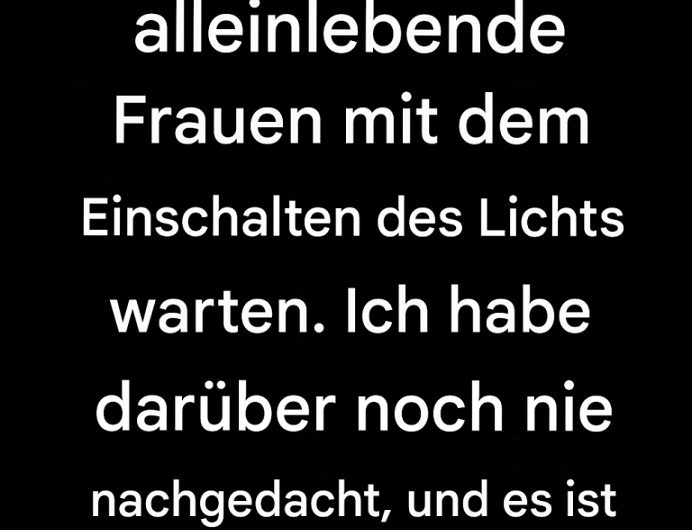Warum ich abends nicht sofort das Licht anschalte – ein stiller Gedanke über Sicherheit, Achtsamkeit und das Leben allein