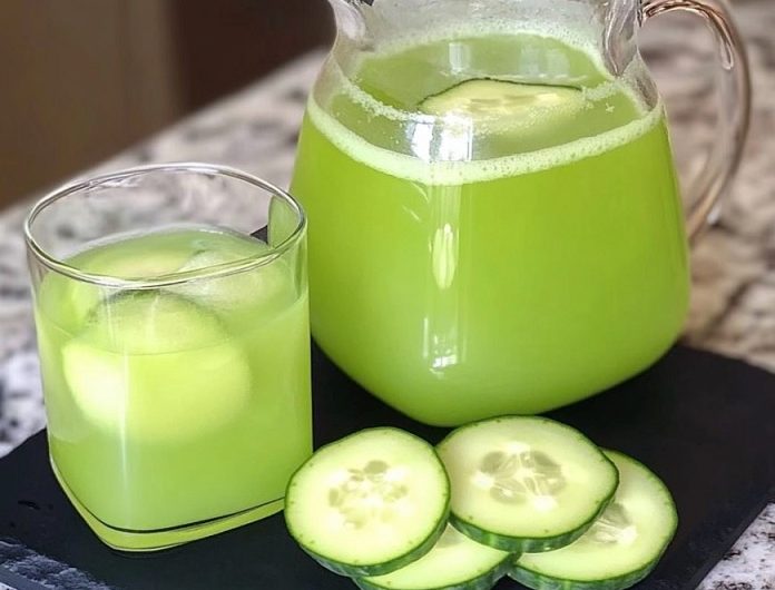 Sanftes Detox-Getränk für jeden Tag – mein einfaches Hausrezept mit Zitrone, Ingwer, Apfel und Gurke