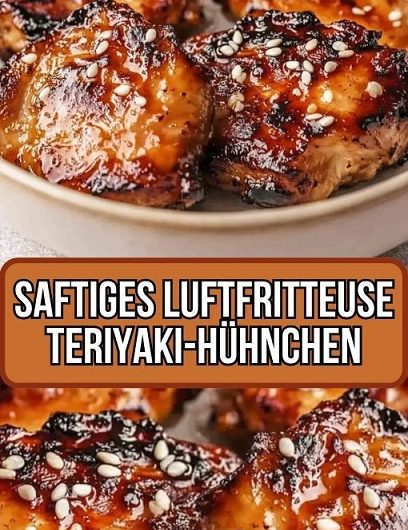 Saftiges Teriyaki-Hühnchen aus der Luftfritteuse – mein ehrliches Feierabendgericht, das immer gelingt