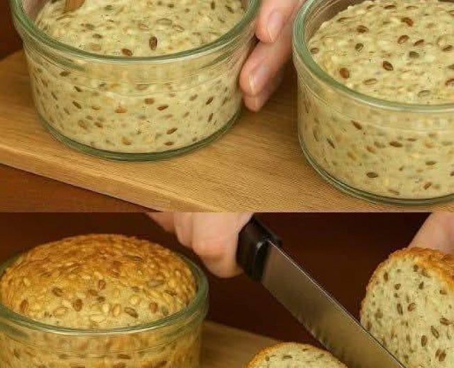 Ich esse kein Weizenmehl – mein Brot im Glas in einer Minute, das meinen Alltag verändert hat