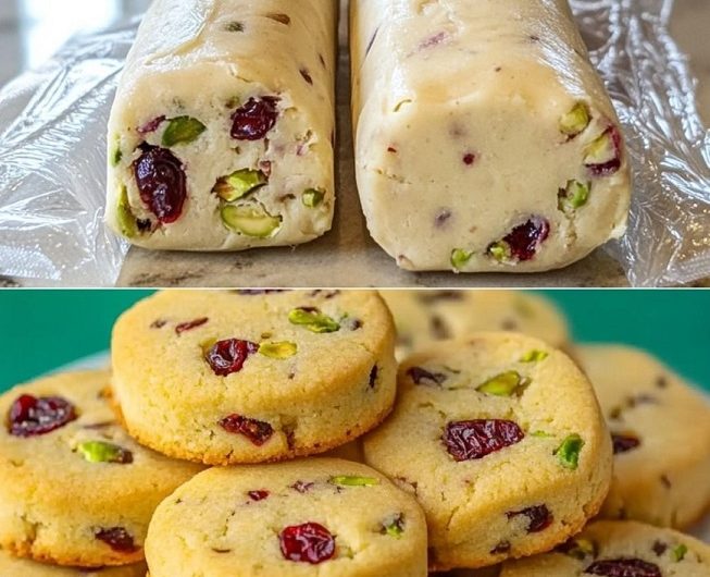Cranberry-Pistazien-Shortbread – mein leichtes Wintergebäck, das Herz und Seele wärmt