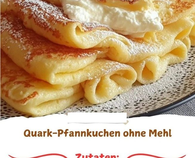 Quark-Pfannkuchen ohne Mehl – mein leises Morgenwunder aus der Pfanne, fluffig, leicht und genau richtig für den Alltag