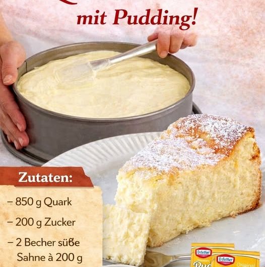 Verführerisch leichter Quarkkuchen mit Pudding – mein ehrlicher Ofenkuchen für Tage, an denen man etwas Süßes braucht, aber kein schlechtes Gewissen