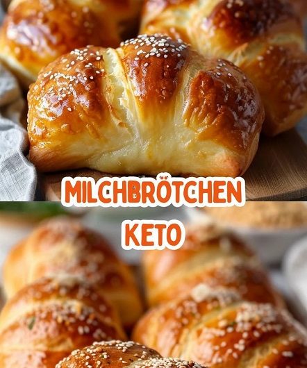 Keto-Milchbrötchen wie aus der Erinnerung – weich, leicht süßlich und endlich wieder ohne Reue genießen
