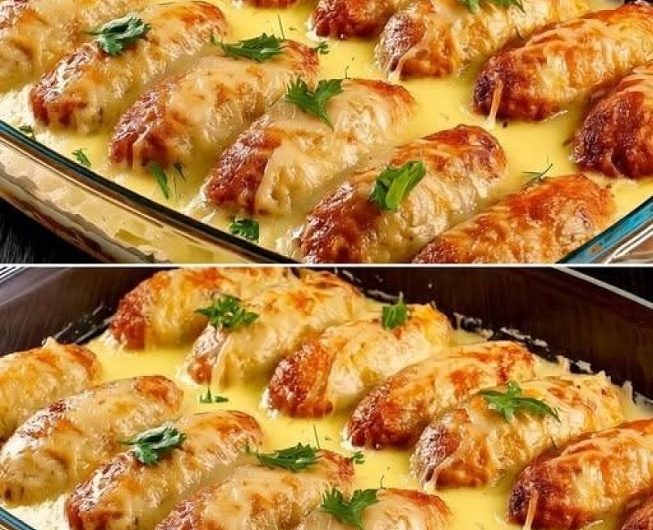 Dieses Rezept ist mein täglicher Favorit – Gefüllte Kohlrouladen aus der Heißluftfritteuse, wie aus Omas Küche