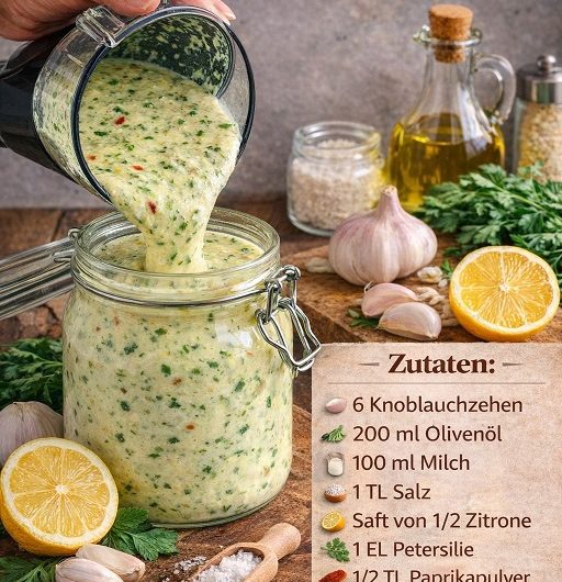 Diese Knoblauchcreme ruiniert jedes andere Rezept – warum sie seitdem täglich auf meinem Tisch steht