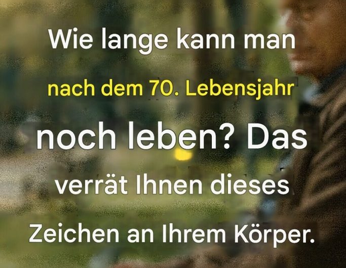Sieben leise Zeichen, die viel darüber verraten, wie erfüllt und lang unser Leben nach dem 70. weitergehen kann