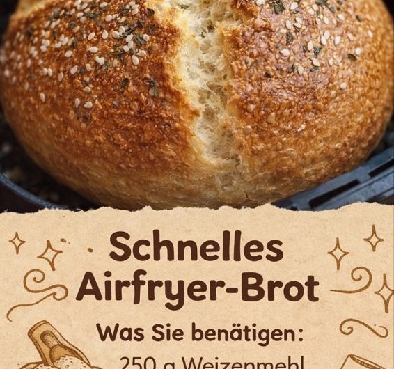 Schnelles Airfryer-Brot – mein kleines Wunder für jeden Tag