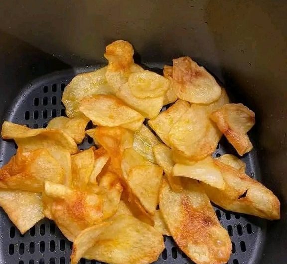 Knusprige Kartoffelchips aus dem Airfryer – warum ich sie nie mehr im Supermarkt kaufe