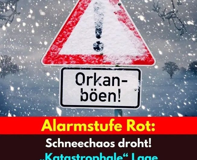 Behörden schlagen Alarm – und ich stehe in der Küche, während draußen Deutschland einfriert