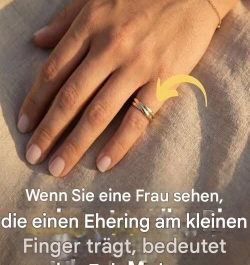 Der Ring am kleinen Finger – warum dieses unscheinbare Schmuckstück für viele Frauen eine leise, aber kraftvolle Bedeutung hat