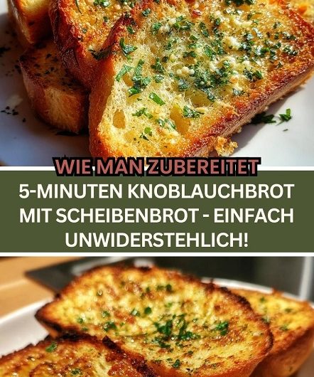 Knoblauchbrot aus Scheibenbrot – mein einfaches Wohlfühlrezept für jeden Tag