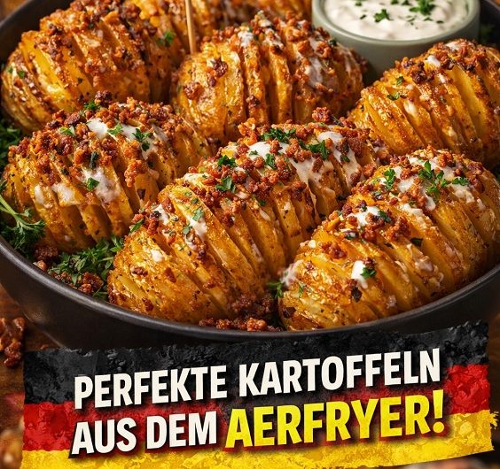 Knusprige Kartoffeln aus dem Airfryer – Das einfache Hausfrauen-Rezept, das bei uns jede Woche auf dem Tisch steht
