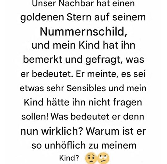 Der goldene Stern im Vorbeifahren – Warum manche Nummernschilder mehr erzählen, als man denkt
