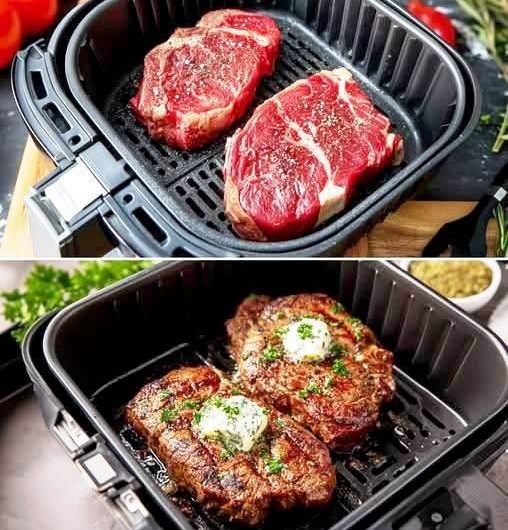 Wenn es schnell gehen soll und trotzdem besonders sein darf – Mein saftiges Ribeye aus der Heißluftfritteuse