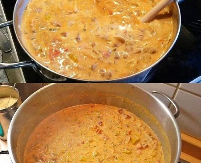Leichter Hackfleisch-Partytopf mit Sauerkraut