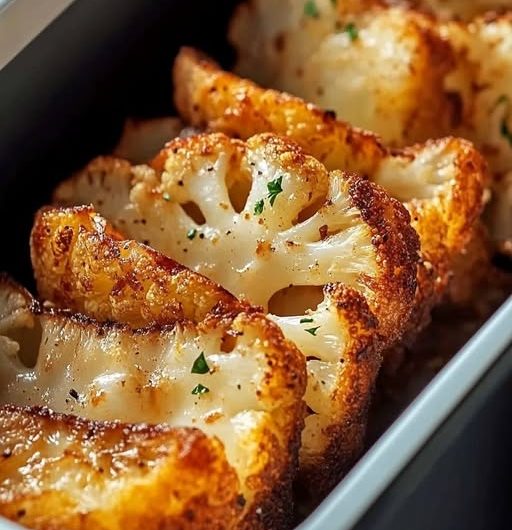 Knuspriger Airfryer-Blumenkohl wie aus Omas Küche – mein leichtes Wohlfühlgericht für jeden Tag
