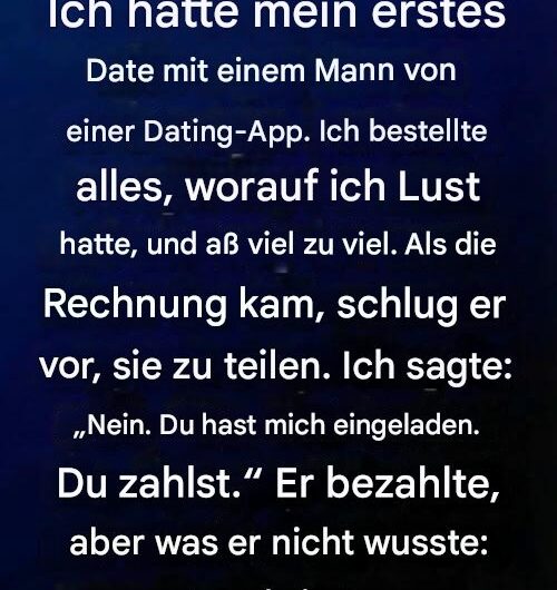 Die kleine Szene im Restaurant, die mir mehr über Beziehungen beigebracht hat als jedes Gespräch zuvor
