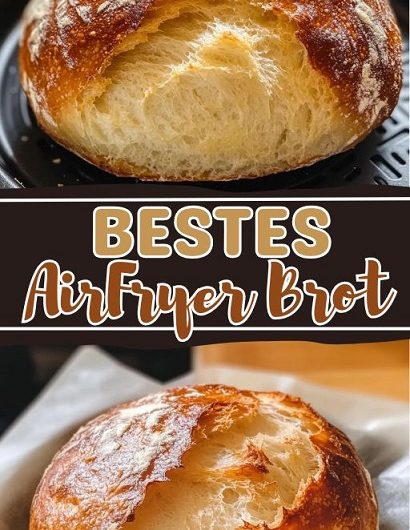 Mein leichtes Wohlfühl-Airfryer-Brot wie aus der kleinen Dorfküche – schnell gemacht, herrlich duftend und einfach gut für jeden Tag