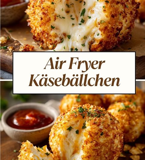 Knusprige Airfryer-Käsebällchen – Mein schneller Lieblingssnack für gemütliche Abende