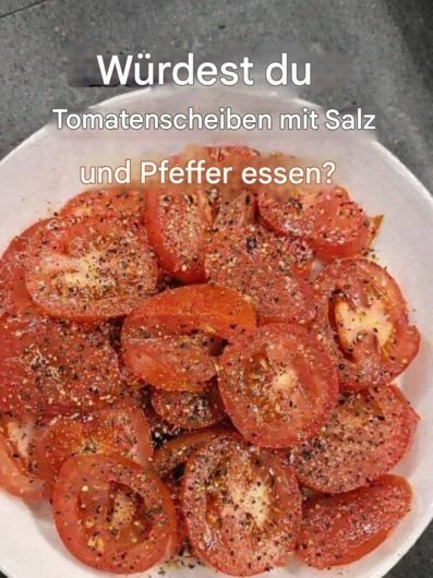 Sommer auf dem Teller: Mein liebster Tomatensalat wie aus Omas Garten – schlicht, ehrlich und voller Geschmack