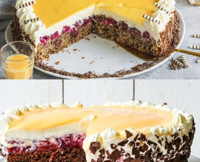 Die legendäre Eierlikörtorte aus Omas Küche – so cremig, so saftig, dass auf jeder Kaffeetafel plötzlich alle anderen Kuchen vergessen werden