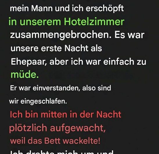 In unserer Hochzeitsnacht stand plötzlich ein Baby neben meinem Bett – und von da an war nichts mehr wie zuvor