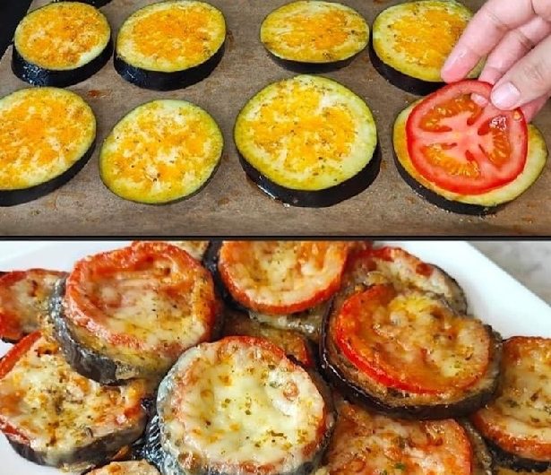 Saftige Auberginen-Törtchen mit Tomaten und Käse – mein einfaches Ofengericht für jeden Tag