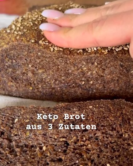 Proteinreiches Diätbrot ohne Mehl – das Rezept, das ich zufällig entdeckt habe und seitdem ständig backe