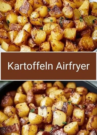 Knusprige Airfryer Bratkartoffeln wie bei Oma – mein einfaches Lieblingsrezept
