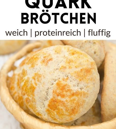 Einfache Quarkbrötchen ohne Hefe – außen goldbraun, innen fluffig und perfekt für ein gemütliches Frühstück