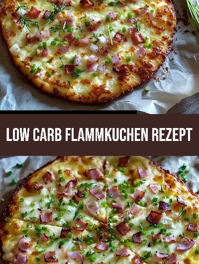 Brauchst Du ein einfaches Low Carb Flammkuchen Rezept ohne Kompromisse?