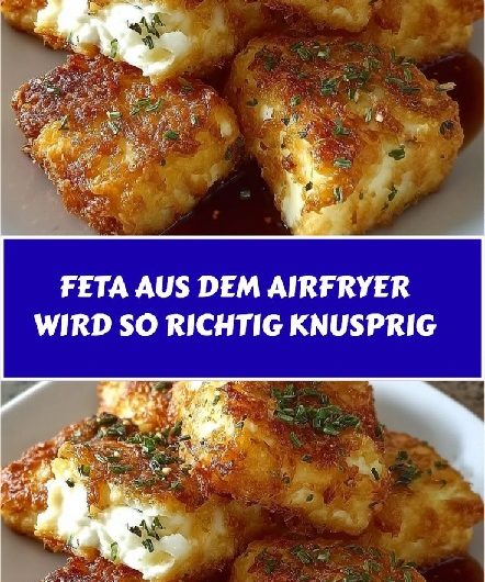 So Macht Man Knusprigen Feta Im Airfryer