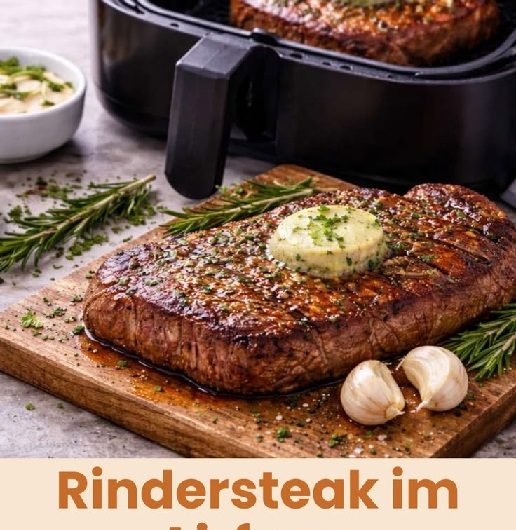Rindersteak im Airfryer – saftig & einfach
