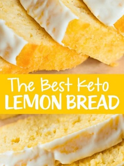 Keto Lemon Bread – NO Coconut Flour Needed!