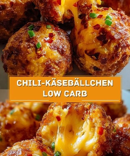Chili-Käsebällchen Low Carb: Gesundes Fingerfood für keto-freundliche Snacks