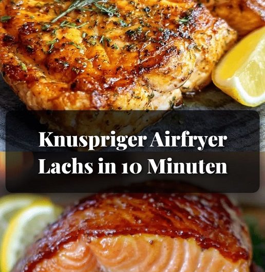 Airfryer Lachsfilet schnell gemacht
