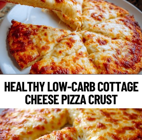 Low-Carb Cottage Cheese Pizza Crust Recipe for a Healthy Twist