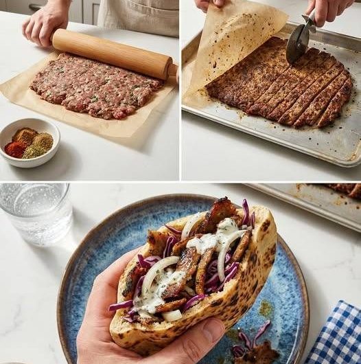 Low-Carb Döner aus Hackfleisch – Mein saftigstes Rezept ganz ohne Fladenbrot
