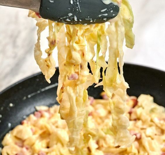 Creamy Cabbage Carbonara You’ll Crave